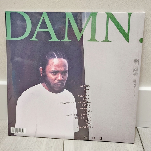 Kendrick Lamar Damn Exclusive Limited Edition 180g Forest Green 2x Vinyl LP - Picture 2 of 2